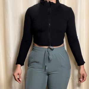 Crop Jacket Gym wear attire